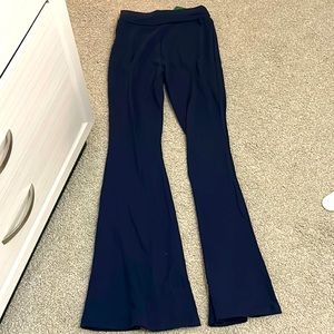 Navy Blue Flare Pants